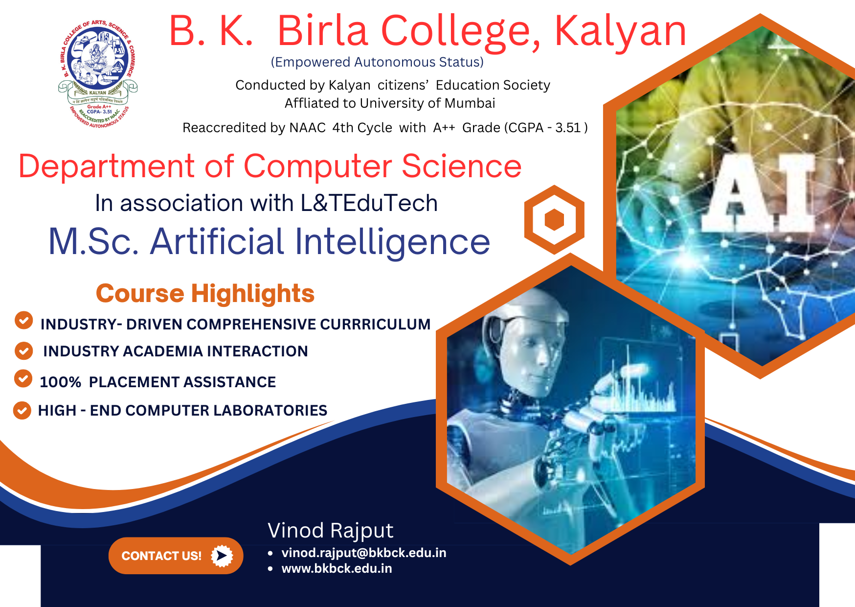 B.K. Birla College of Arts, Science & Commerce, Kalyan